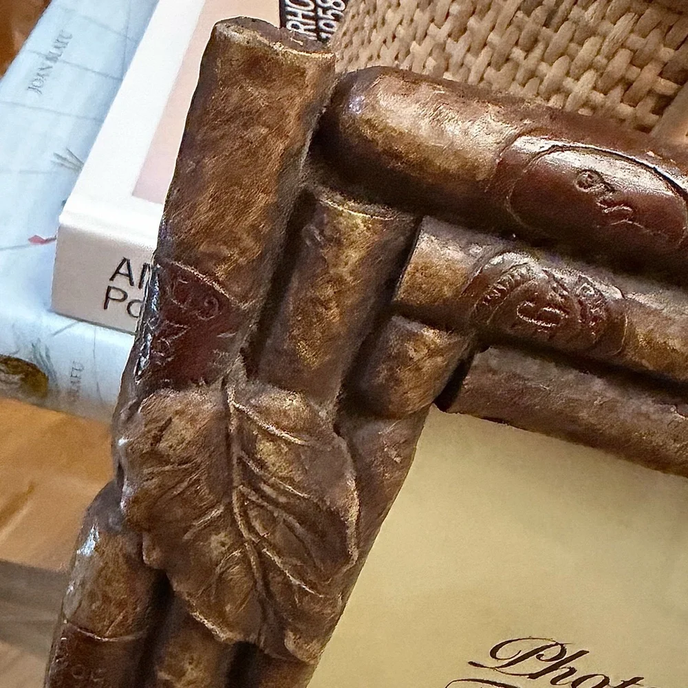 Heavy Vintage Cigar Picture Frame